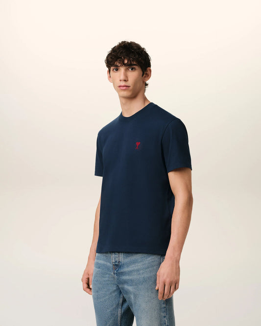 AMI-9709BL025 - T-SHIRT - AMI PARIS