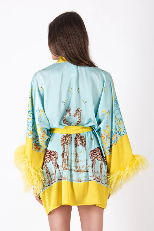 DMM-92259SS25 - KIMONO CORTO - DISTRICT MARGHERITA MAZZEI