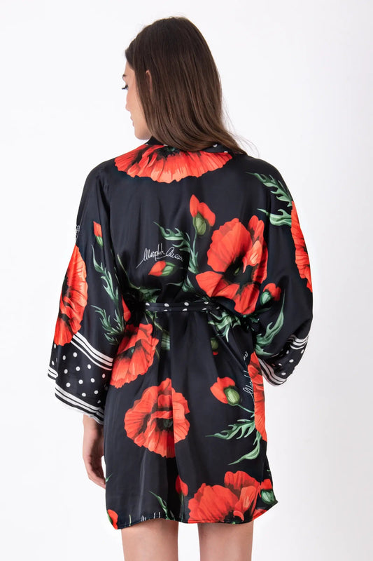 DMM-91309SS25 - KIMONO CORTO - DISTRICT MARGHERITA MAZZEI