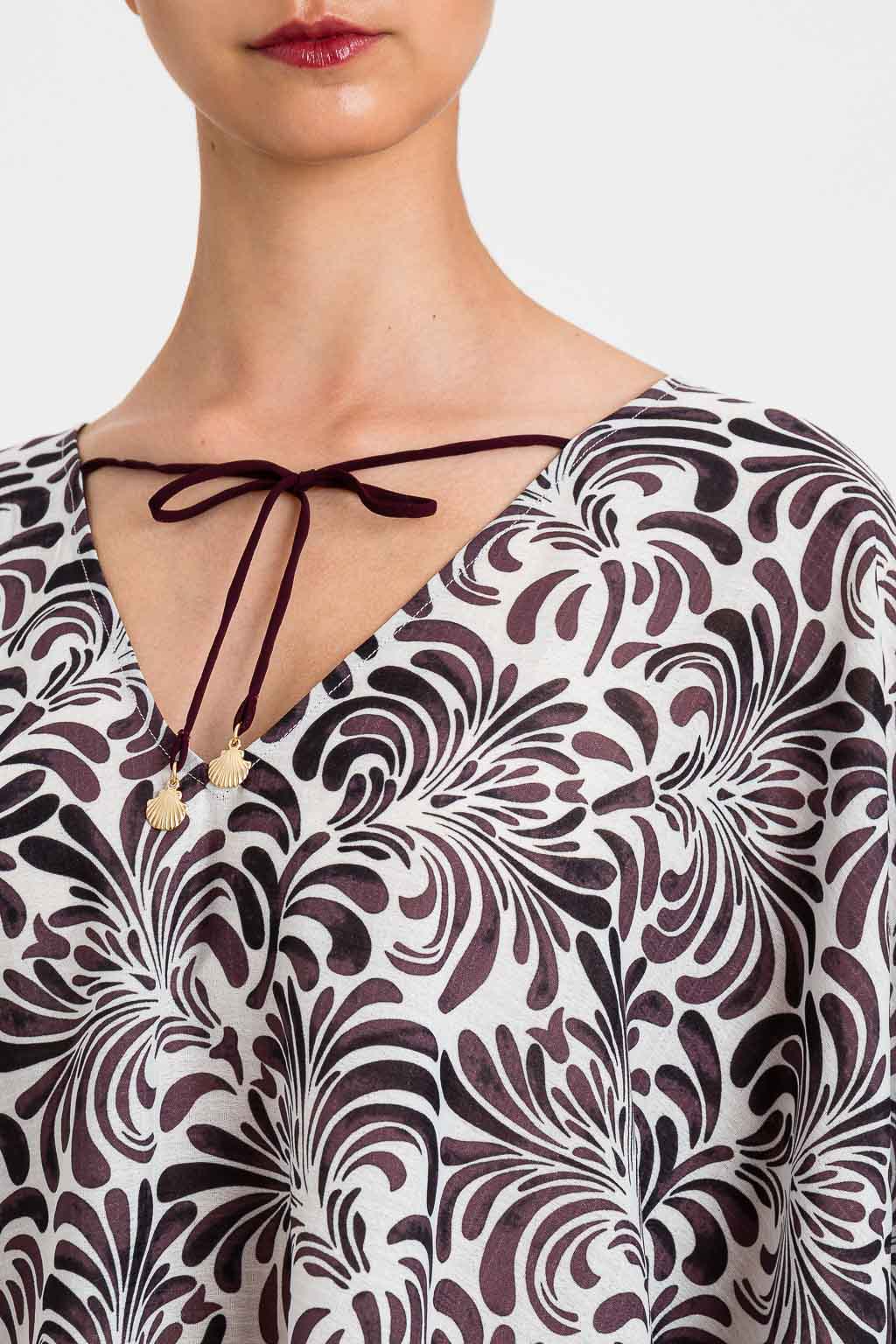 TWS-9399SS26 - PONCHO - TWINSET