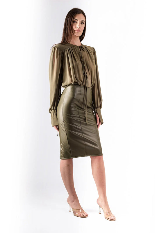 DMM-9829FW26 - BLUSA - DISTRICT MARGHERITA MAZZEI