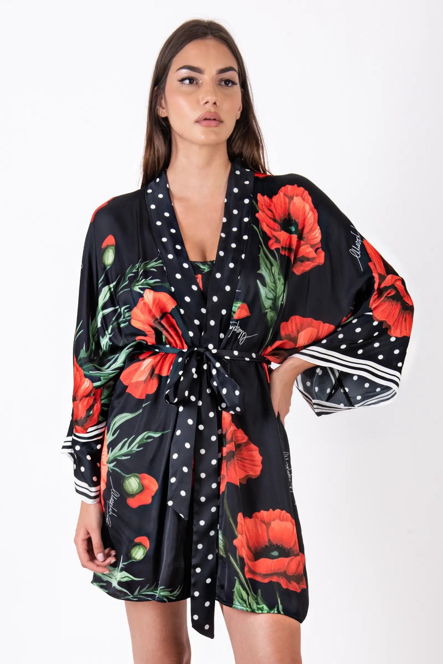 DMM-91309SS25 - KIMONO CORTO - DISTRICT MARGHERITA MAZZEI